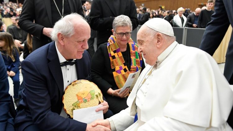 Die Audienz im Vatikan mit Papst Franziskus