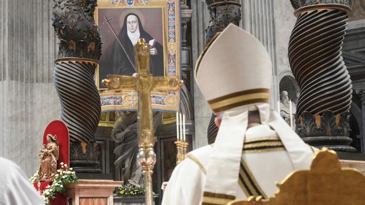 2024.02.11 Cappella Papale per la Canonizzazione della Beata Maria Antonia di San Giuseppe de Paz y Figueroa