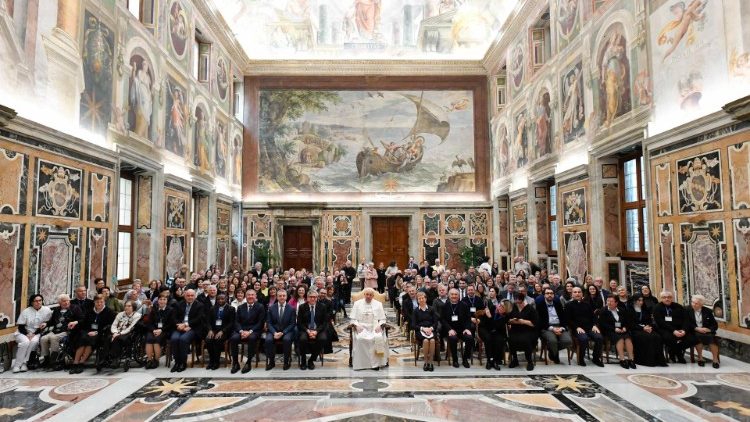 Audiência do Papa aos participantes do Convênio “Vulnerabilidade e comunidade entre acolhimento e inclusão” (Vatican Media)