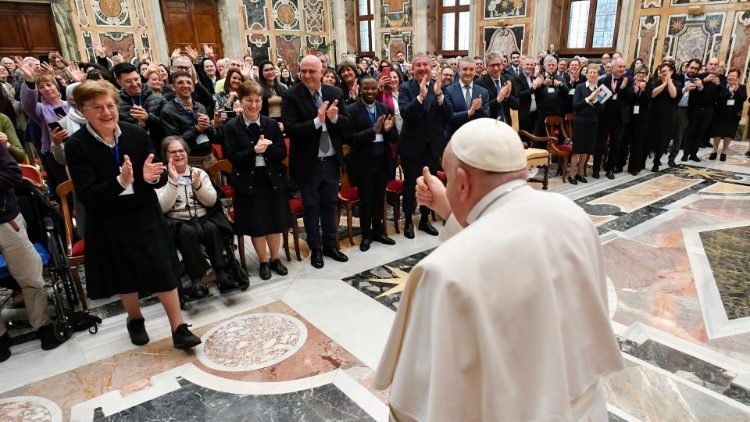 Audiência do Papa aos participantes do Convênio “Vulnerabilidade e comunidade entre acolhimento e inclusão” (Vatican Media)