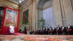 Il Papa all'Inaugurazione dell'anno giudiziario del Tribunale dello Stato della Città  del Vaticano