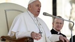 Papa Francisco durante a Audiência Geral desta quarta-feira, 20 de março