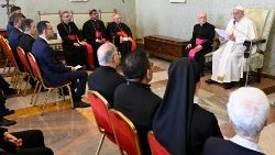 Le Pape a reçu les participants au colloque promu par le dicastère pour le Dialogue interreligieux, le 4 avril 2024, au Palais apostolique. 