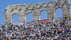 2024.05.18 Visita a Verona - Incontro "Arena di Pace - Giustizia e Pace si baceranno"