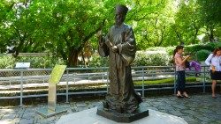 Statue av Matteo Ricci i Macao