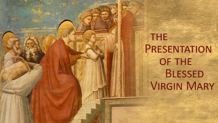 Memorial of the Presentation of the Blessed Virgin Mary