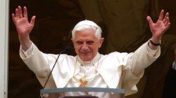 Als Benedikt XVI. in Castel Gandolfo war
