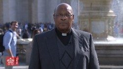 Le cardinal Wilfrid Napier, archevêque émérite de Durban. 