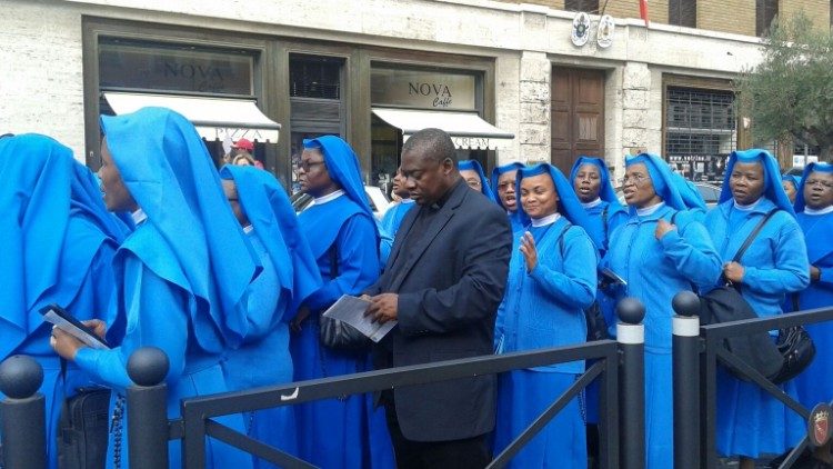 (File foto) Nigerian Sisters of the Immaculate Heart of Mary Mother of Christ.