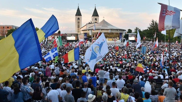 Festival de jóvenes en Medjugorje 2019. 