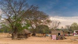 Dorf in Zambia