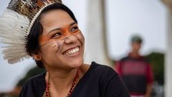 Una donna indigena dell'Amazzonia 