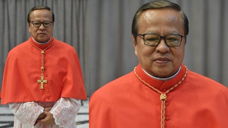 Il cardinale Ignatius Suharyo Hardjoatmodjo durante il Concistoro del 2019