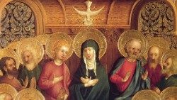 Maria com os apóstolos no Cenáculo