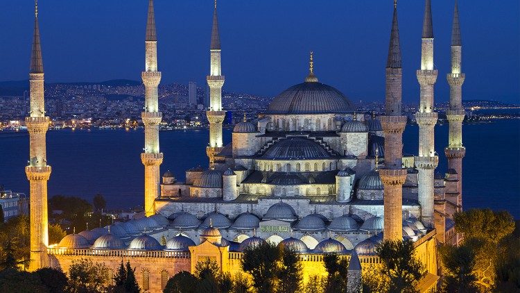 La mezquita de Santa Sofía en Istambul