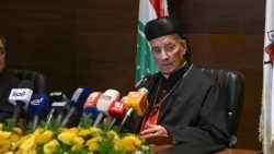 El cardenal Béchara Boutros Raï, Patriarca de Antioquía de los Maronitas
