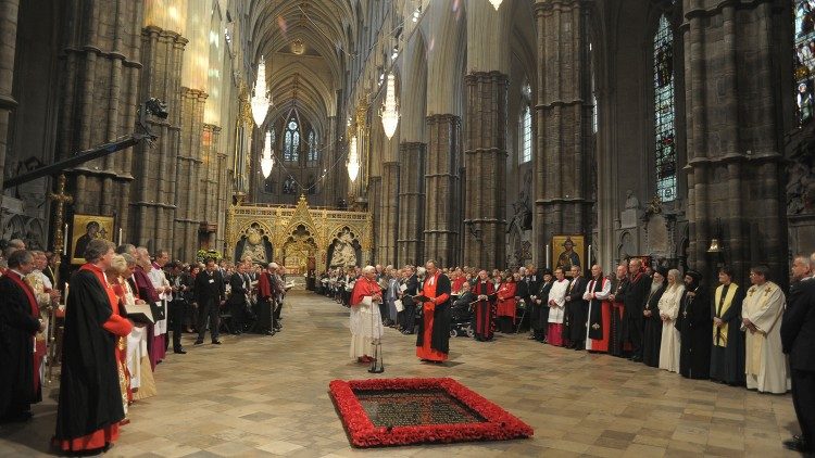 Celebração Ecumênica com Bento XVI na Catedral de Westminster