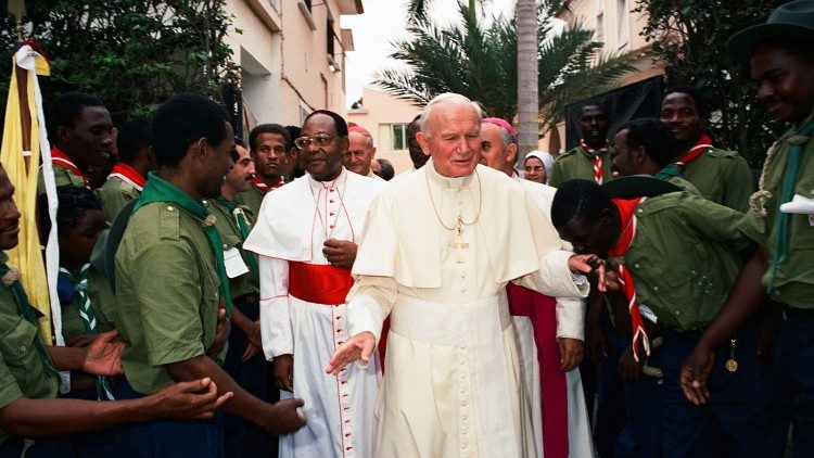 Johannes Paul II. wurde 2014 heilig gesprochen