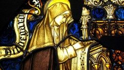 Begab sich auf Predigtreisen: die Kirchenlehrerin, Theologin und Klostergründerin Hildegard von Bingen (1098-1179)