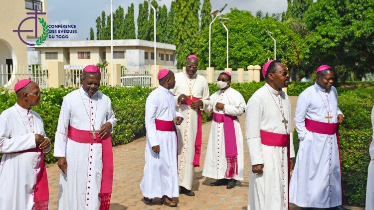 Photo d'archives. Des membres de la conférence épiscopale du Togo.