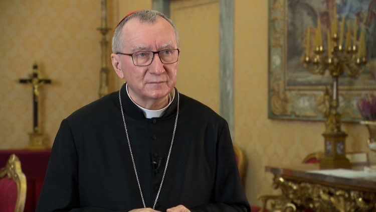 Cardenal  Pietro Parolin, Secretario de Estado: La Santa Sede está dispuesta a cualquier mediación necesaria