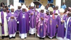 Foto de archivo - retiro anual de los obispos del Congo en Brazzaville.