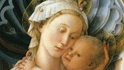 Zobrazenie Matky Božej - Filippo Lippi (1406 - 1469)