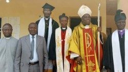 Des représentants des Eglises à Sangmelima, au Cameroun, à l’occasion de l’ouverture de la Semaine de prière pour l’unité des chrétiens, le 18 janvier 2023