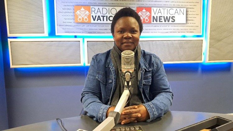 Espérance Binyuki Nyota, de la RDC, coordinatrice de l’organisation Union pour l’émancipation de la femme autochtone et membre du comité de pilotage au sein du Fida.