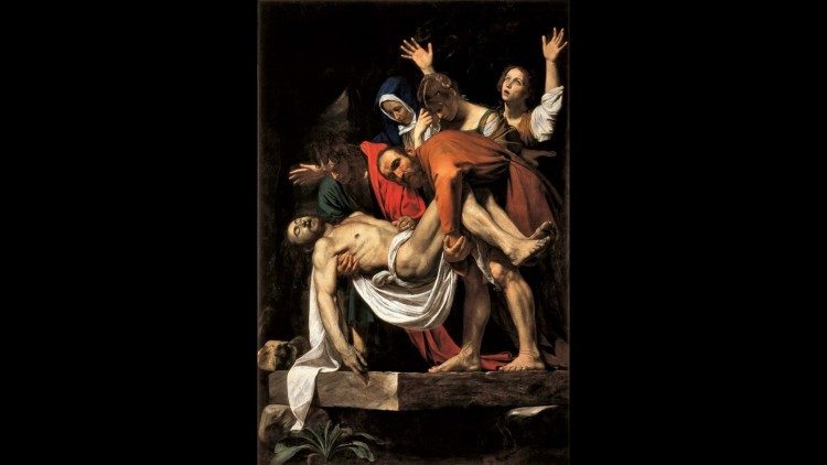 Caravaggio, Deposición (1602-4), ©Museos Vaticanos