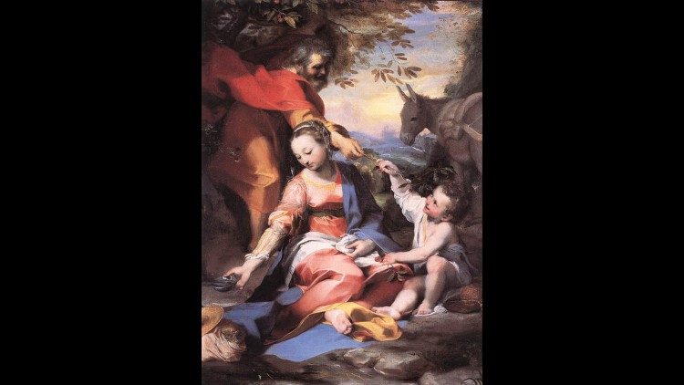 Federico Barocci, The Madonna of the Cherries, 1573, ©Vatican Museums