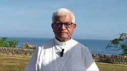 El presidente de la Conferencia Episcopal Peruana, monseñor Héctor Miguel Cabrejos