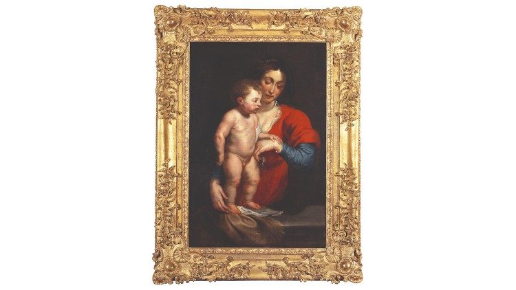 Madonna col Bambino di Rubens