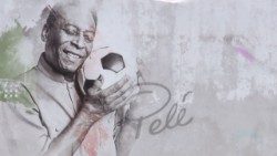 Na Palestina um estádio com o nome do Pelé