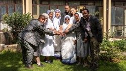 2023.06.16 Gsf migranti Etiopia Addis Abeba riunione consorzio gruppo, foto Giovanni Culmone GSF