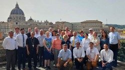 Encuentro en el Vaticano con los representantes de las organizaciones de ayuda a la Iglesia en América Latina (Foto de archivo, junio de 2023)