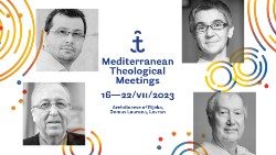 I quattro docenti della seconda edizione degli Incontri Teologici del Mediterraneo, che si tengono a Rijeka (Croazia), dal 16 al 22 luglio