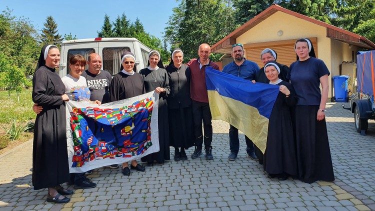 Las ayudas del Sermig llegaron hasta Ucrania