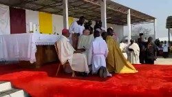 Ordenación Episcopal en Angola de Mons. Germano Penemote presidida por el cardenal Pietro Parolin