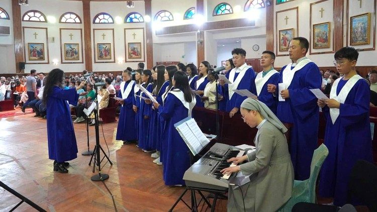 The Immaculate Heart of Mary congregation's missionaries in Mongolia