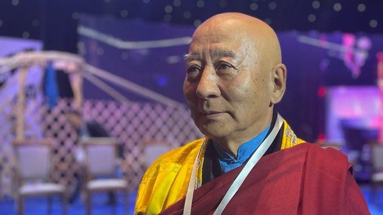 Il leader buddista Dambajav Choijiljav