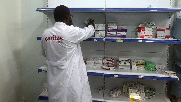 The pharmacy of Caritas Poland in Yemen 