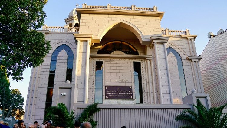 Die neue syrisch-orthodoxe Mor-Efrem-Kirche in Istanbul 