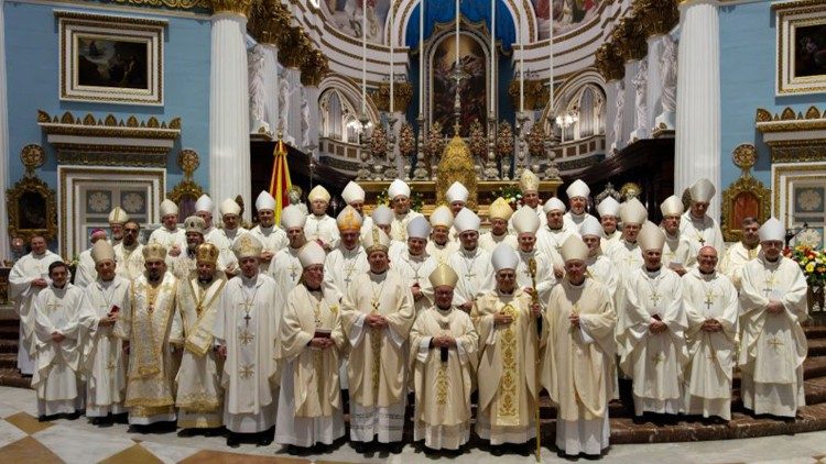 Die Bischöfe des Rats der Europäischen Bischofskonferenzen (CCEE)