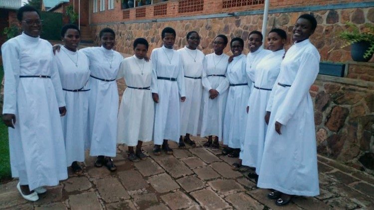 Les novices des Dominicaines Missionnaires d'Afrique. 
