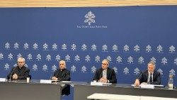 Pressekonferenz im Pressebüro des Heiligen Stuhls zur Vorstellung von „Jubiläum ist Kultur"