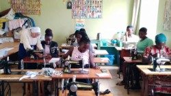 The Kisoga sewing workshop and school in Mukono district, Uganda