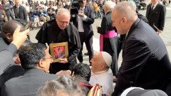 Papież Franciszek spotkał się z pallotynami  (Dominik Gaładyk SAC)