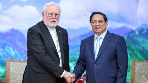 Erzbischof Gallagher trifft Vietnams Premierminister in Hanoi