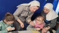 Der von den Ursulinenschwestern geführte Kindergarten in Legionowo, Polen
